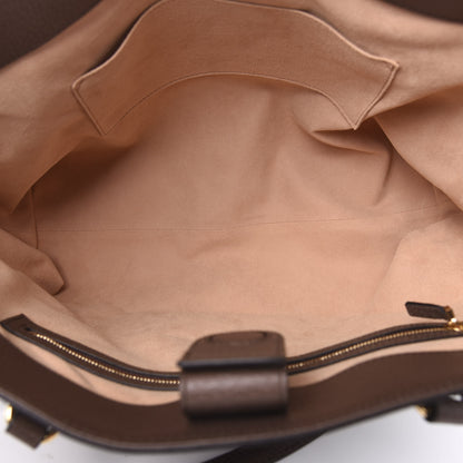 Gucci GG Supreme Monogram Medium Ophidia Shopping Tote Brown 4 of 10