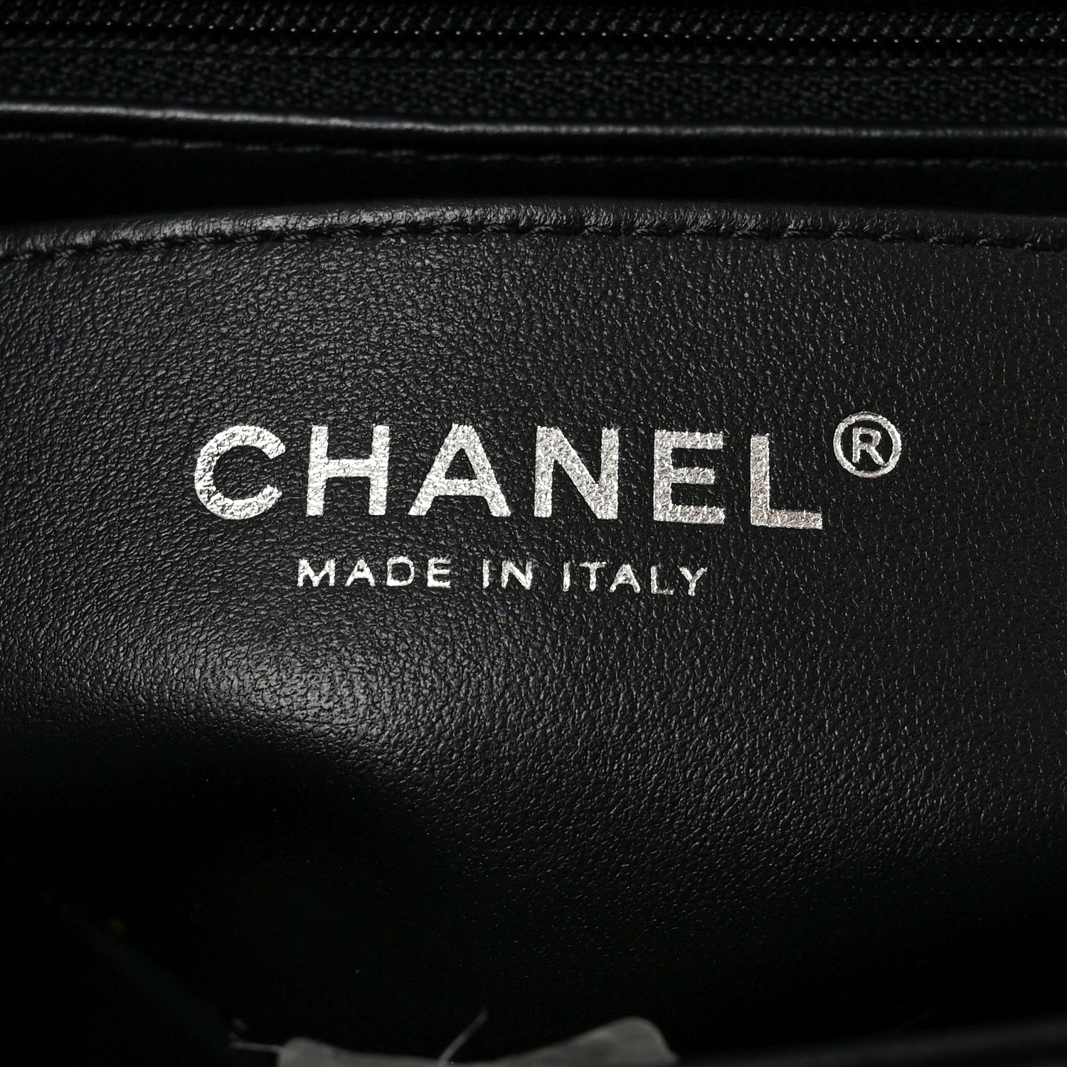 Chanel Lambskin Quilted Mini Top Handle Rectangular Flap So Black 6 of 11