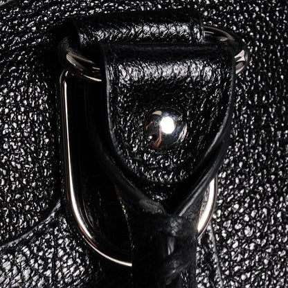 Balenciaga Chevre Silver Metallic Edge Hardware City Black 5 of 13