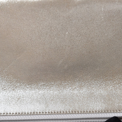 Chanel Iridescent Calfskin Quilted Large Roll 2.55 Reissue Clutch Light Gold 10 of 10