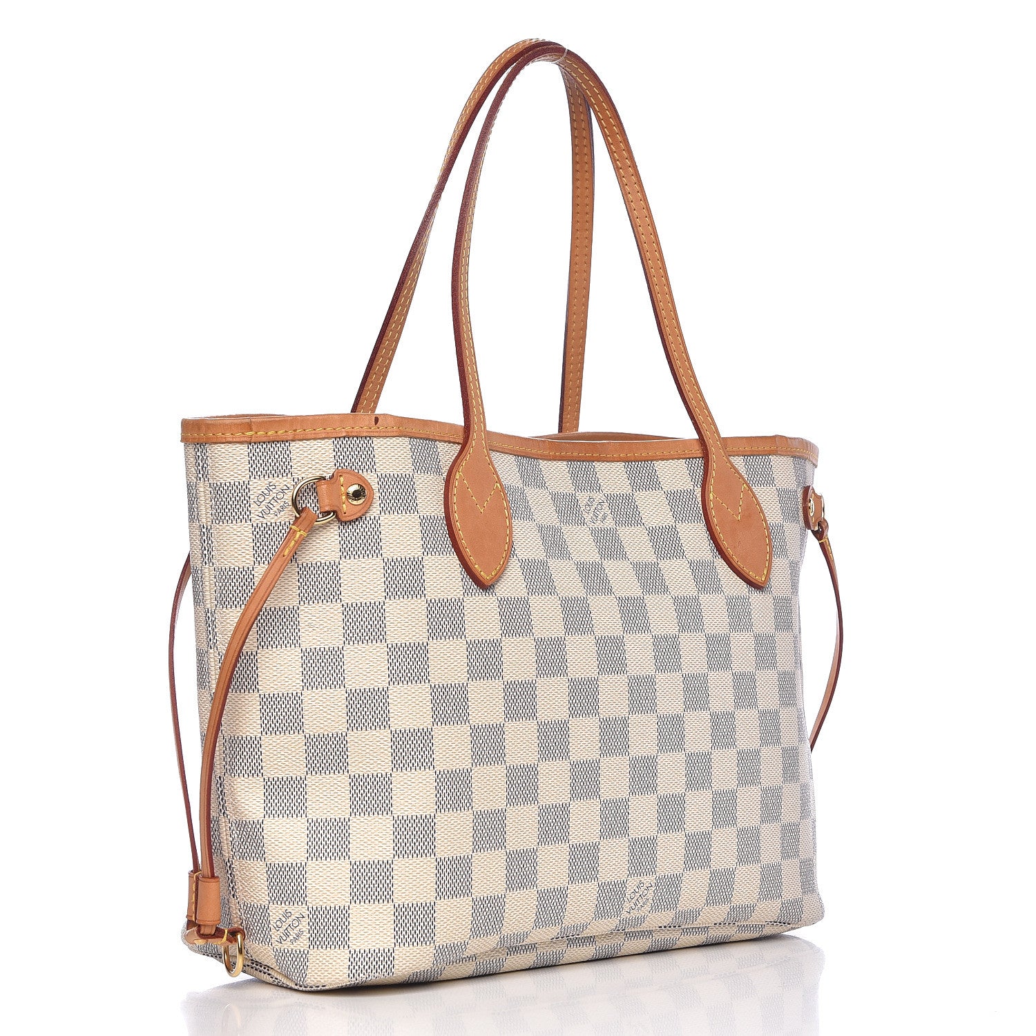 Louis Vuitton Damier Azur Neverfull PM 3 of 15