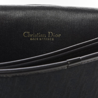 Christian Dior Monogram Chain Flap Black 8 of 9