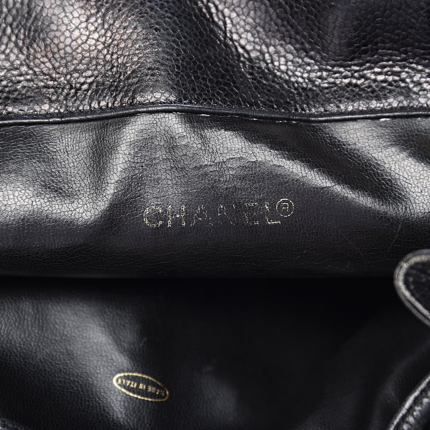 Chanel Caviar CC Backpack Black 8 of 29