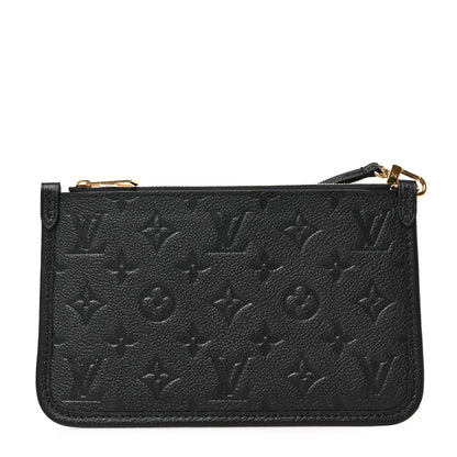 Louis Vuitton Empreinte Carryall PM Pochette Black 1 of 6
