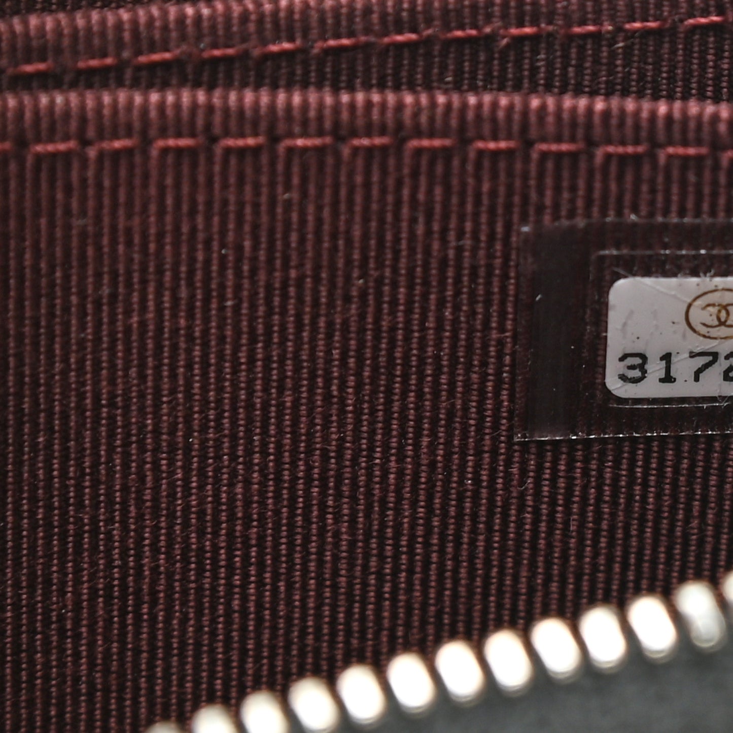 Lambskin Quilted Zip Coin Purse Black