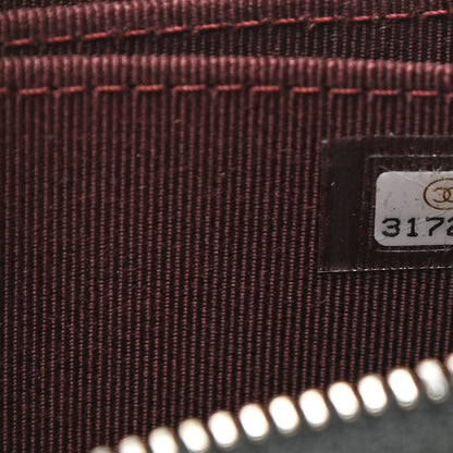 Chanel Lambskin Quilted Zip Coin Purse Black 7 of 8