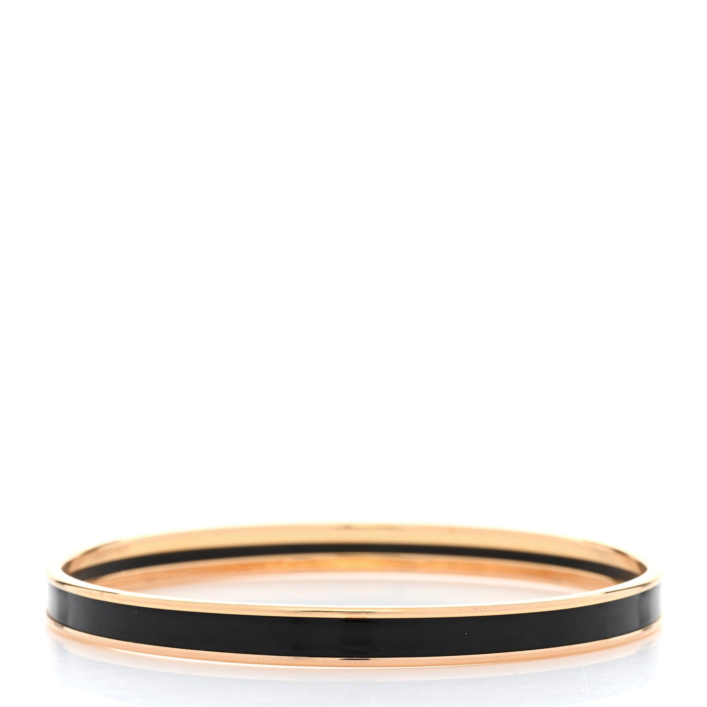 Enamel Uni Bangle 62 Black