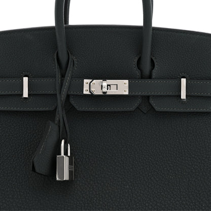 Hermes Togo Birkin 25 Vert Mangrove 8 of 11
