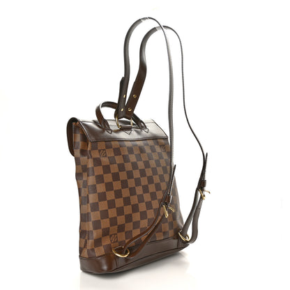 Louis Vuitton Damier Ebene Soho Backpack 3 of 6