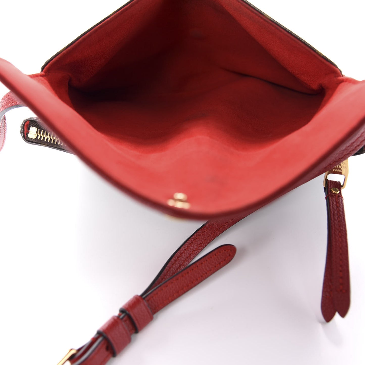 Monogram Twice Pochette Cherry