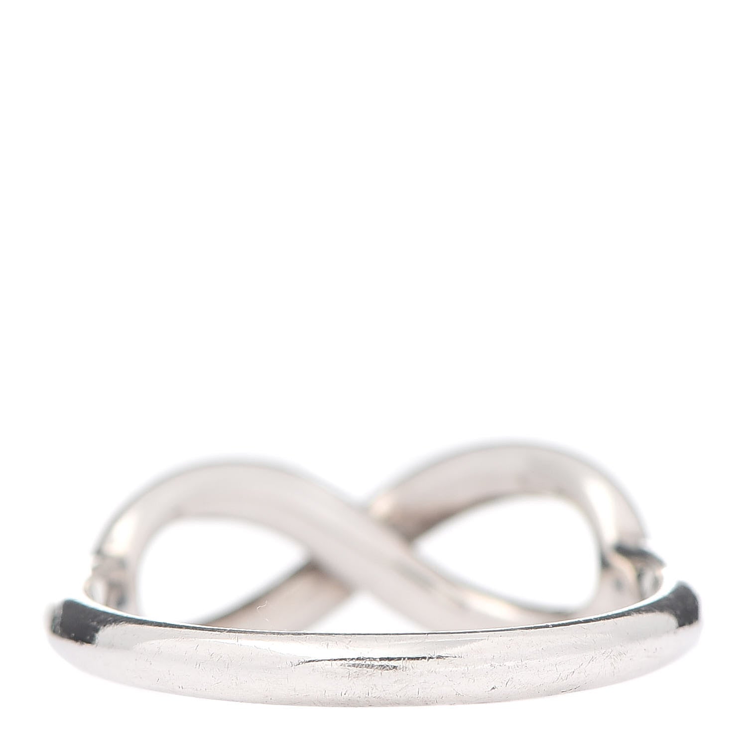 Tiffany Sterling Silver Infinity Ring 57 8 3 of 4
