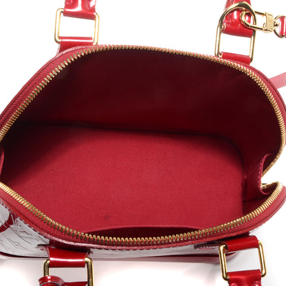 Louis Vuitton Vernis Alma BB Pomme D'Amour 5 of 7