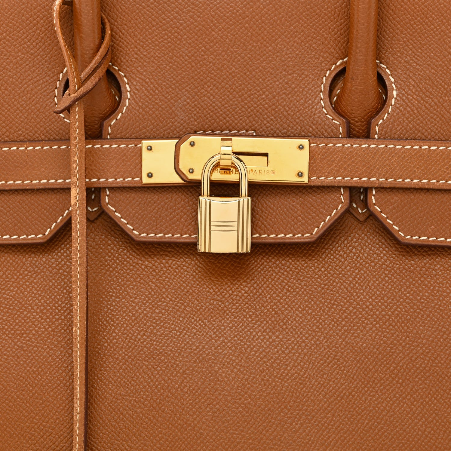 Hermes Courchevel HAC Birkin 32 Gold 8 of 14