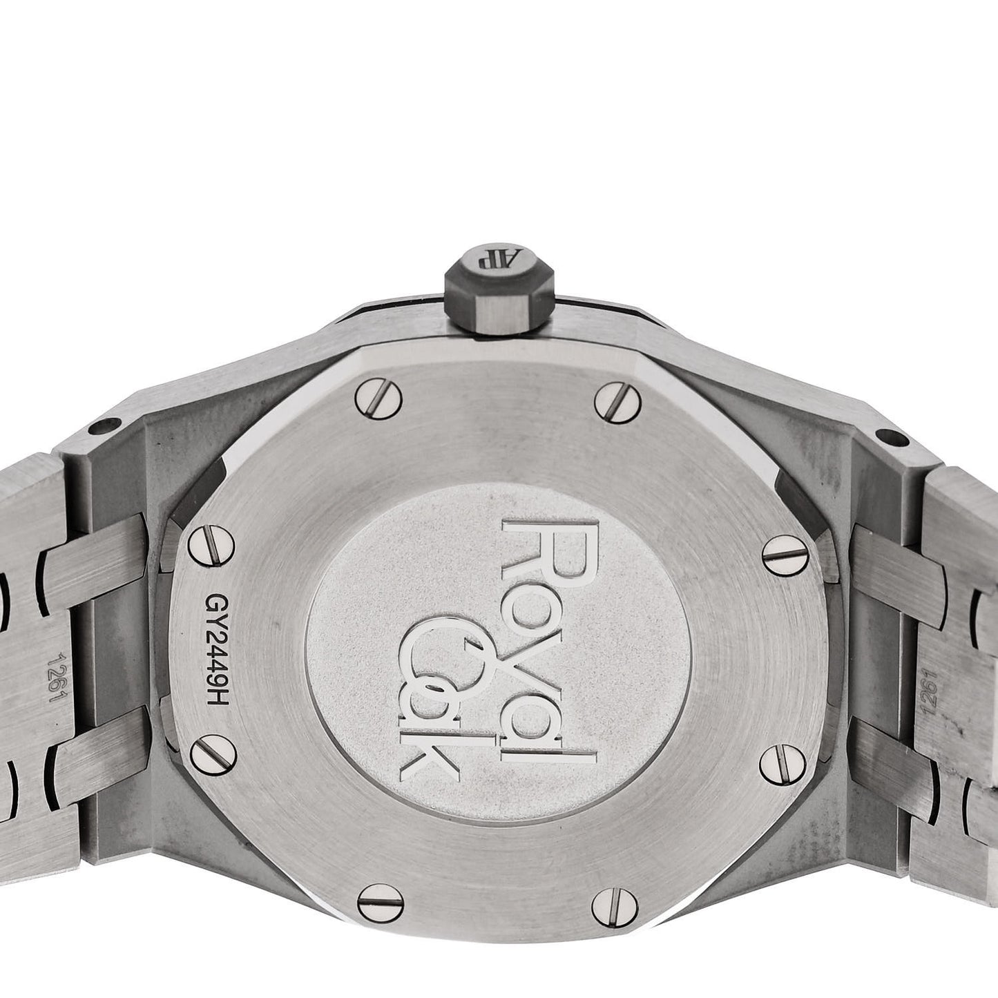 Stainless Steel 33mm Royal Oak Quartz Watch Black 67650ST.OO.1261ST.01