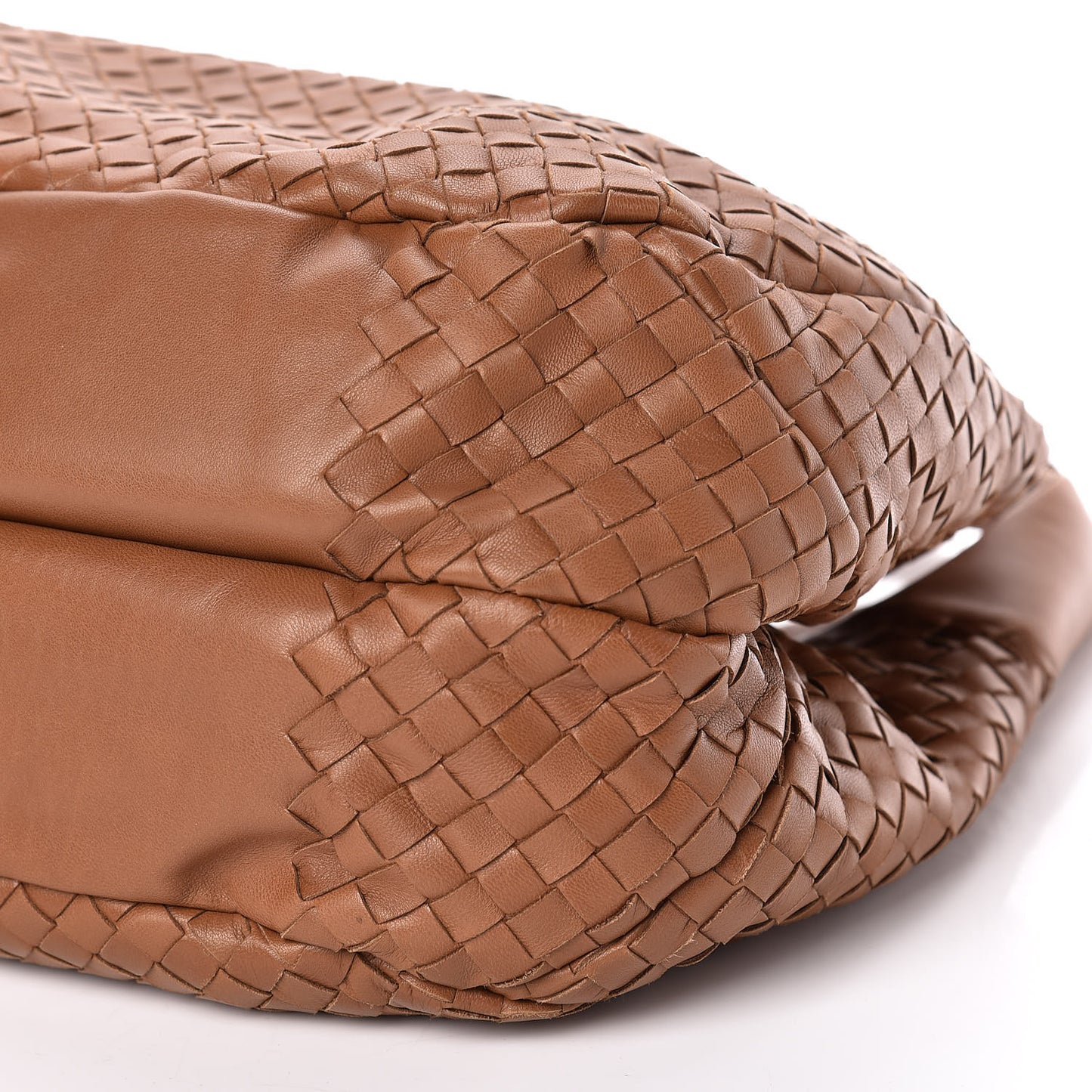 Nappa Intrecciato Medium Campana Noce
