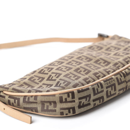 Fendi Zucchino Pochette Beige 6 of 12