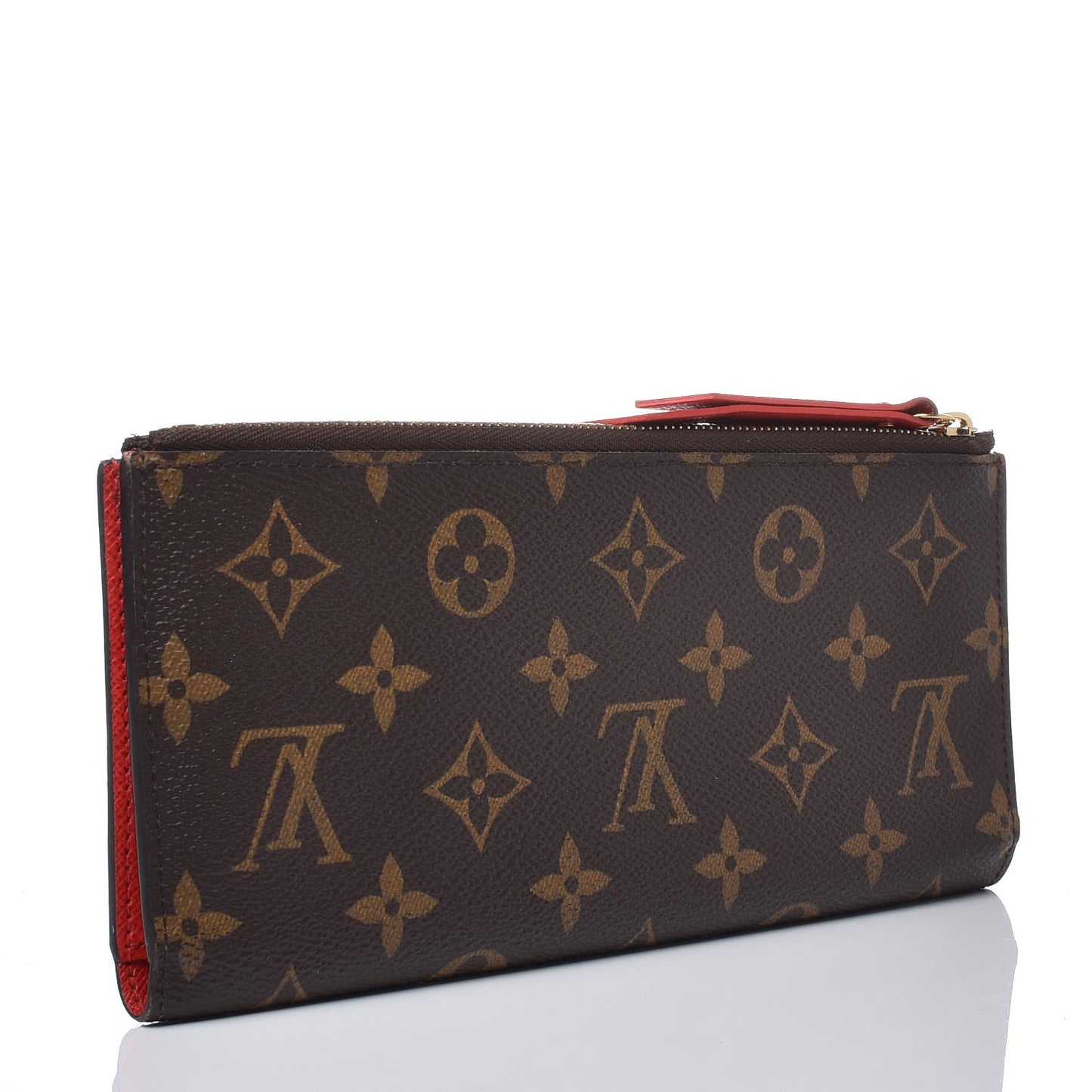 Monogram Adele Wallet Coquelicot