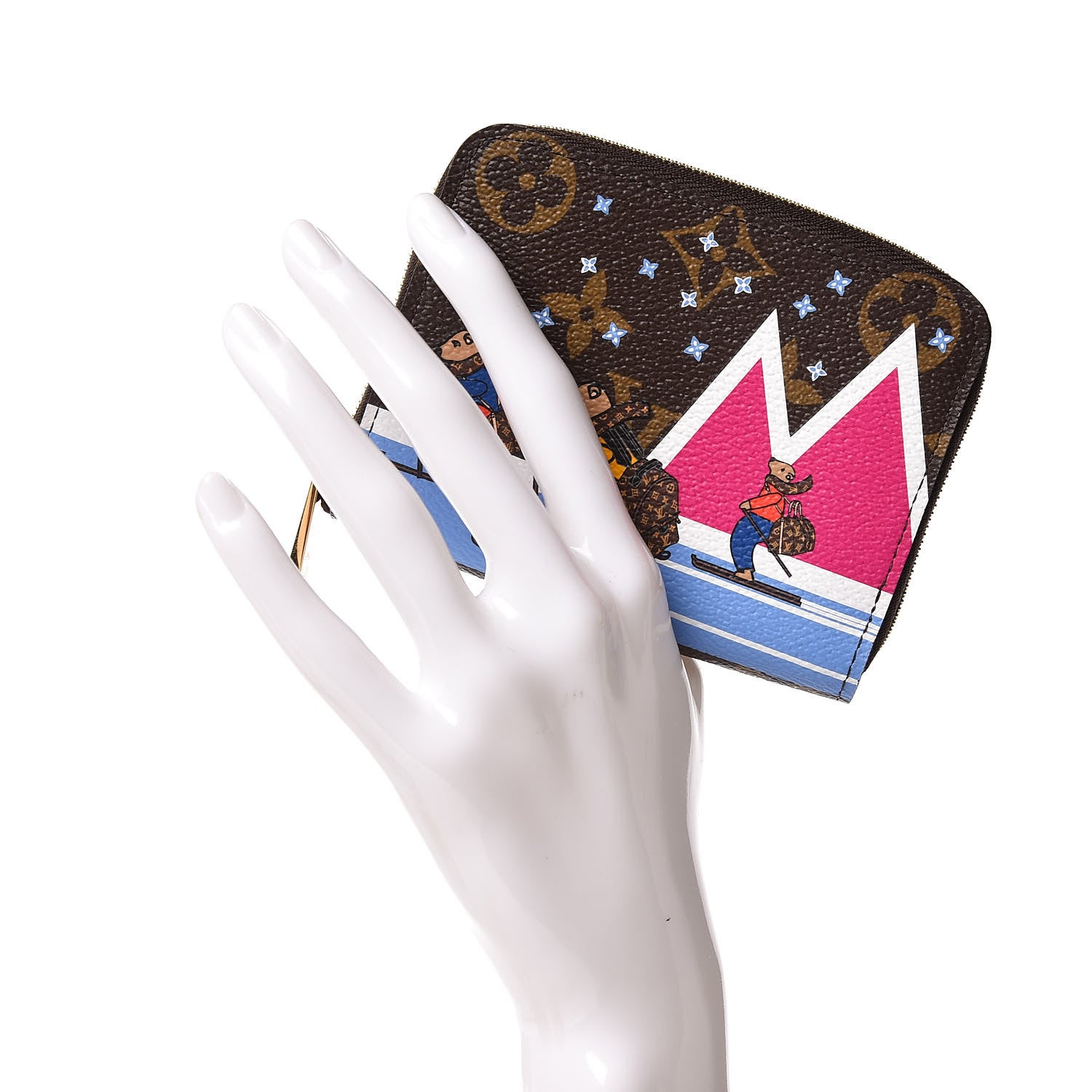 Louis Vuitton Monogram 2018 Christmas Animation Zippy Coin Purse 2 of 9