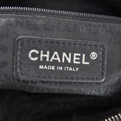 Chanel Caviar Square Stitched Satchel Black 8 of 9