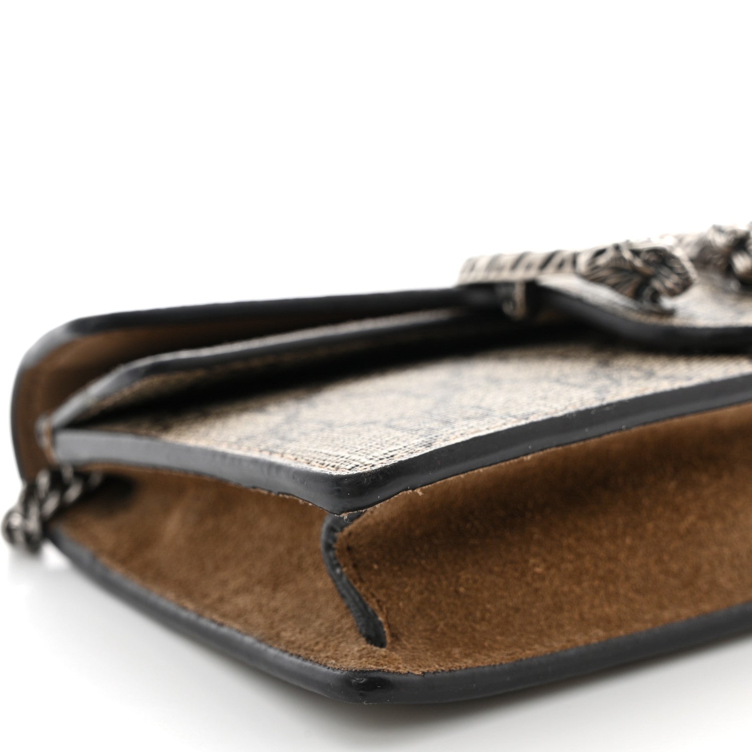 Gucci GG Supreme Monogram Super Mini Dionysus Shoulder Bag Taupe 8 of 11