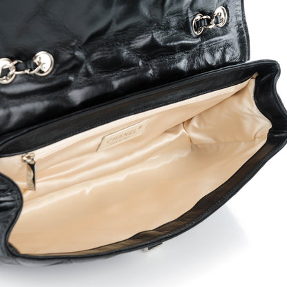 Chanel Lambskin East West Accordion Flap Black 5 of 7