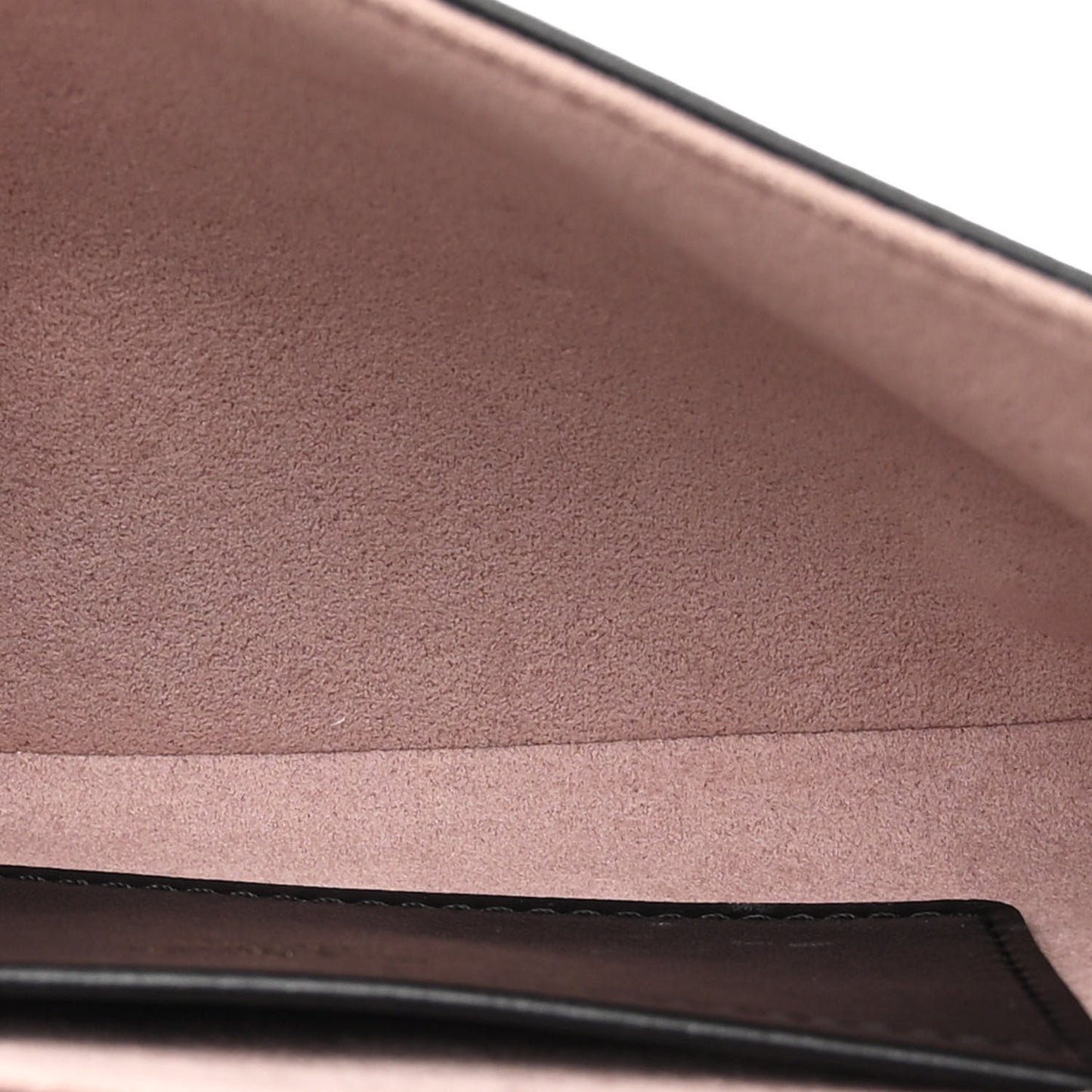 Lambskin Embossed Monogram Pochette Coussin Black