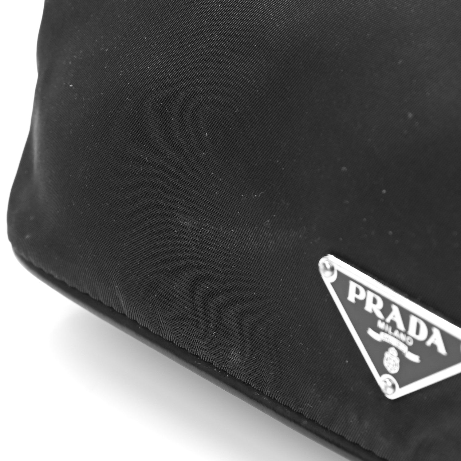 Prada Tessuto Sirio Pochette Black 10 of 13