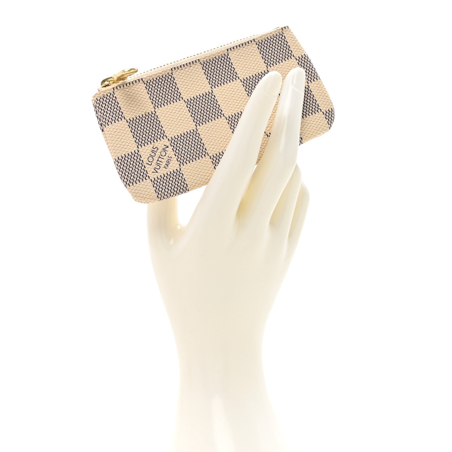Louis Vuitton Damier Azur Key Pouch 2 of 9