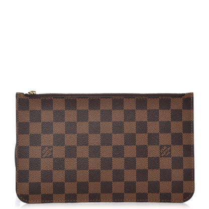 Louis Vuitton Damier Ebene Neverfull MM GM Pochette 1 of 8
