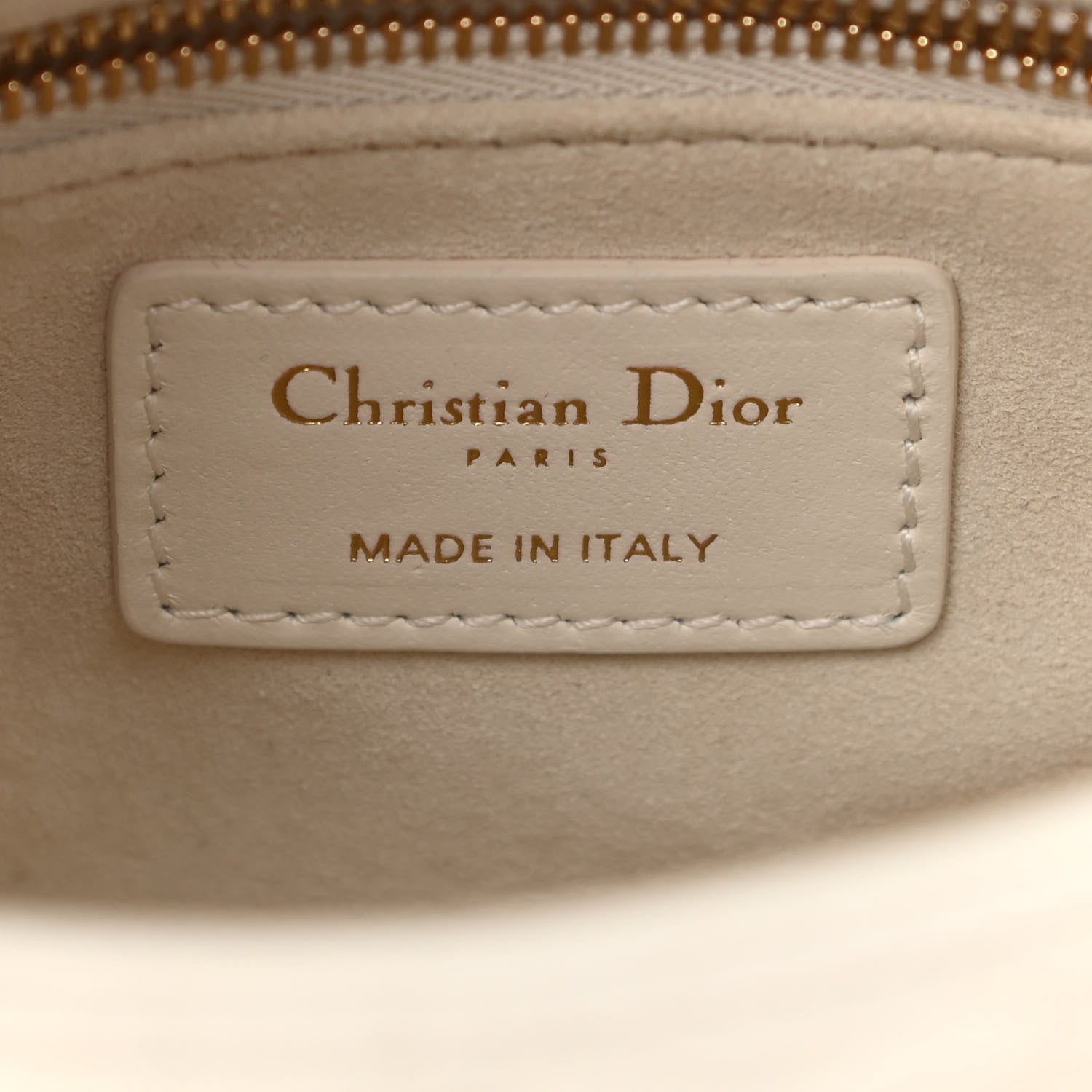 Christian Dior Lambskin Cannage Mini DiorAmour Lady Dior Latte 10 of 21