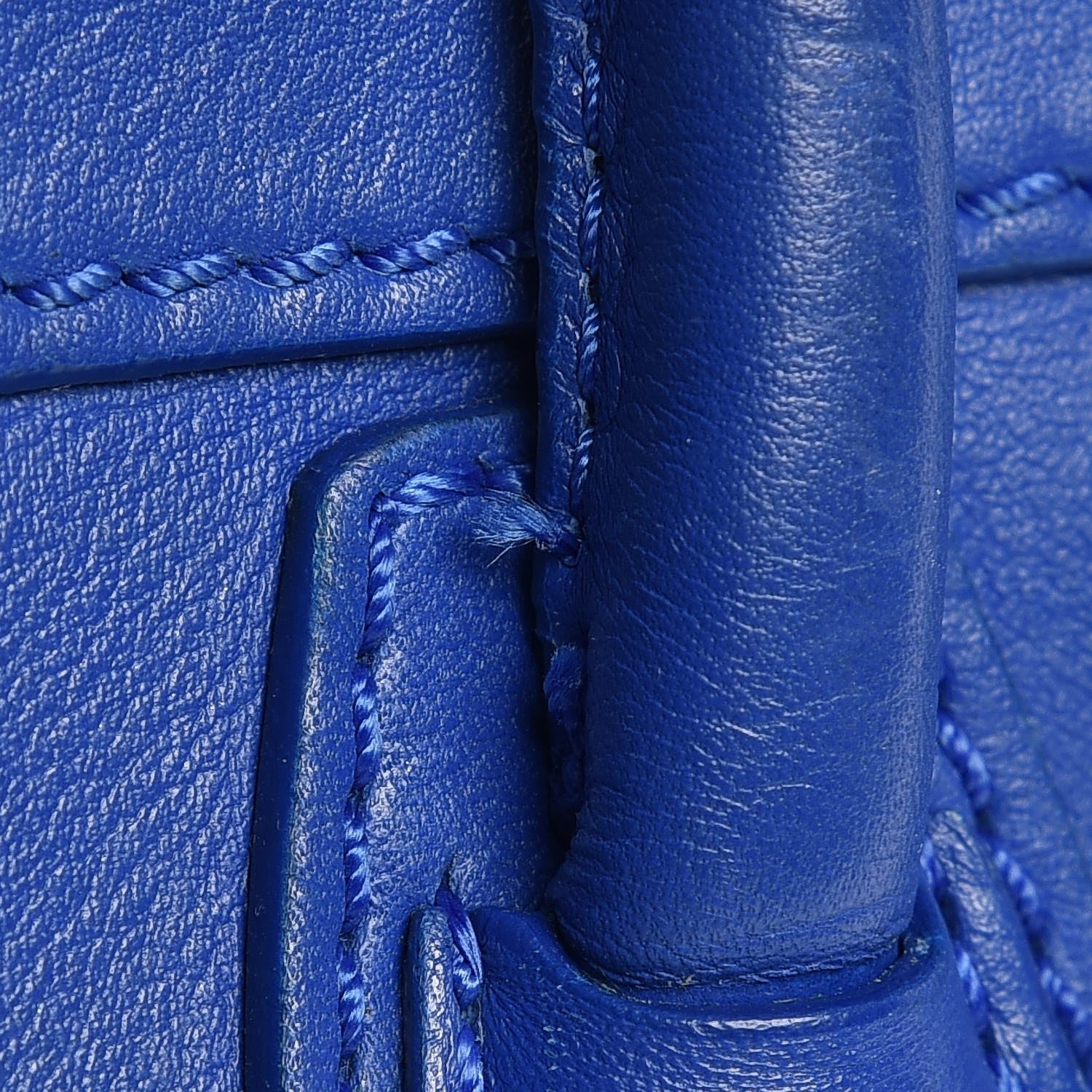 Celine Smooth Calfskin Nano Luggage Royal Blue 8 of 8