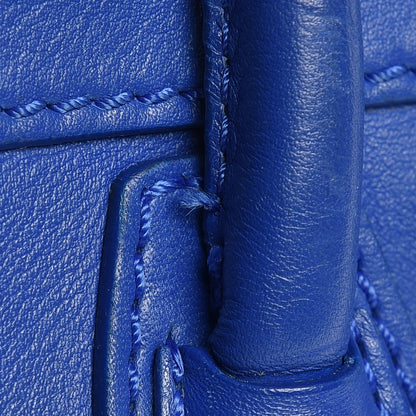 Celine Smooth Calfskin Nano Luggage Royal Blue 8 of 8