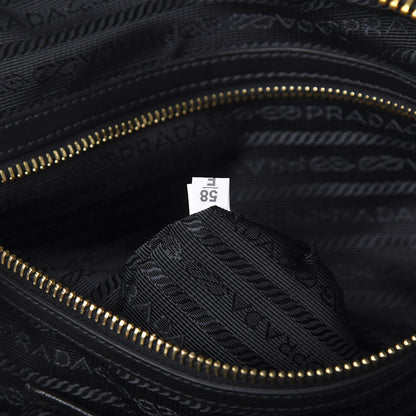 Prada Tessuto Nylon Gaufre Tote Black 6 of 9