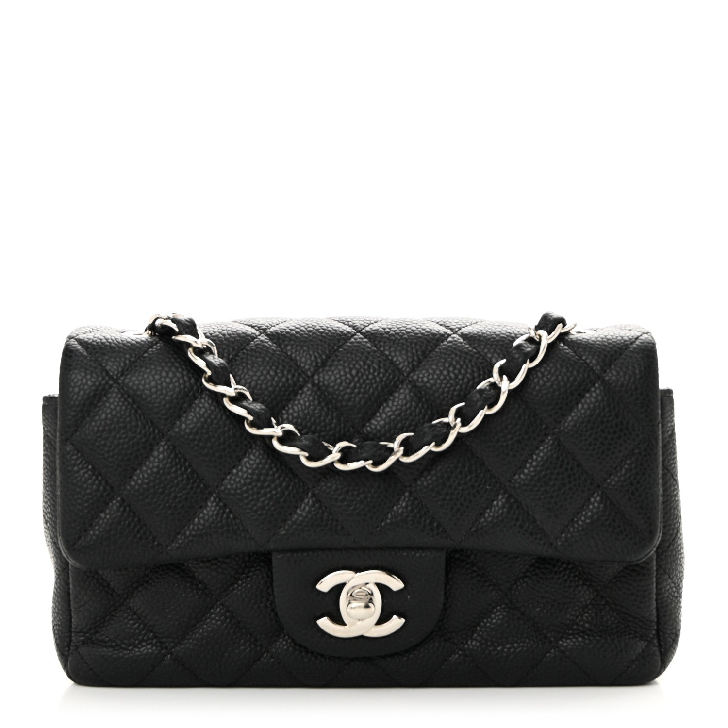 Chanel Caviar Quilted Mini Rectangular Flap Black 1 of 10