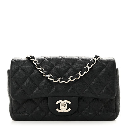 Chanel Caviar Quilted Mini Rectangular Flap Black 1 of 10