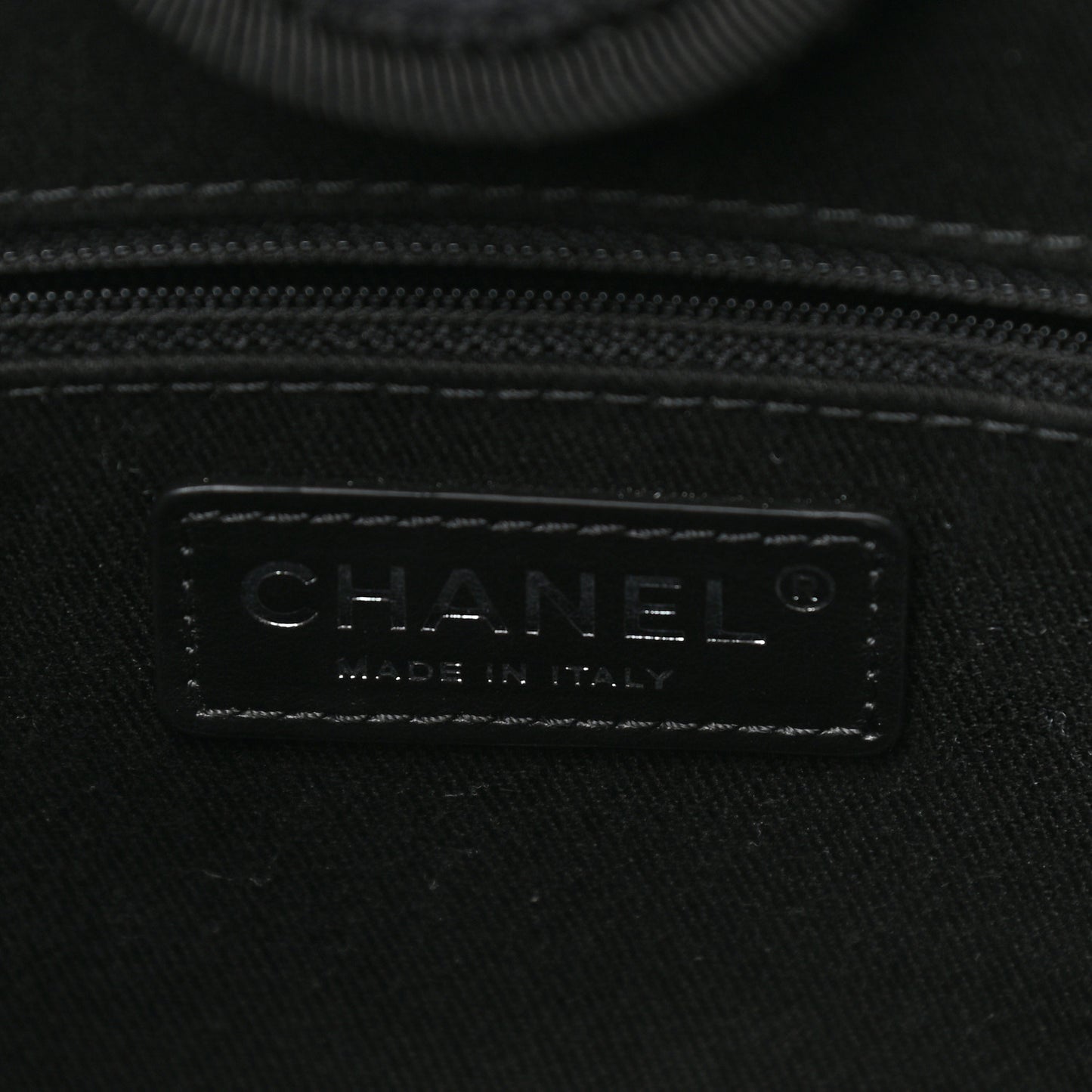 Mixed Fibers Mini Deauville Tote Black