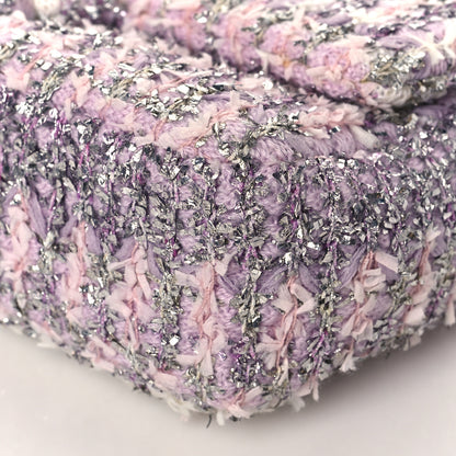 Chanel Tweed Medium Single Flap Pink 10 of 10