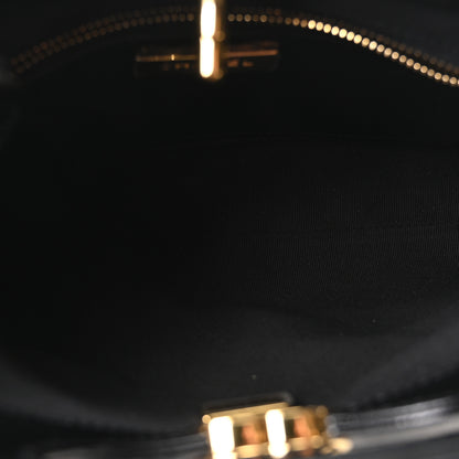 Chanel Shiny Lambskin Pony Hair Cheetah Printed Mini 31 Shopping Bag Light Beige Black 5 of 11
