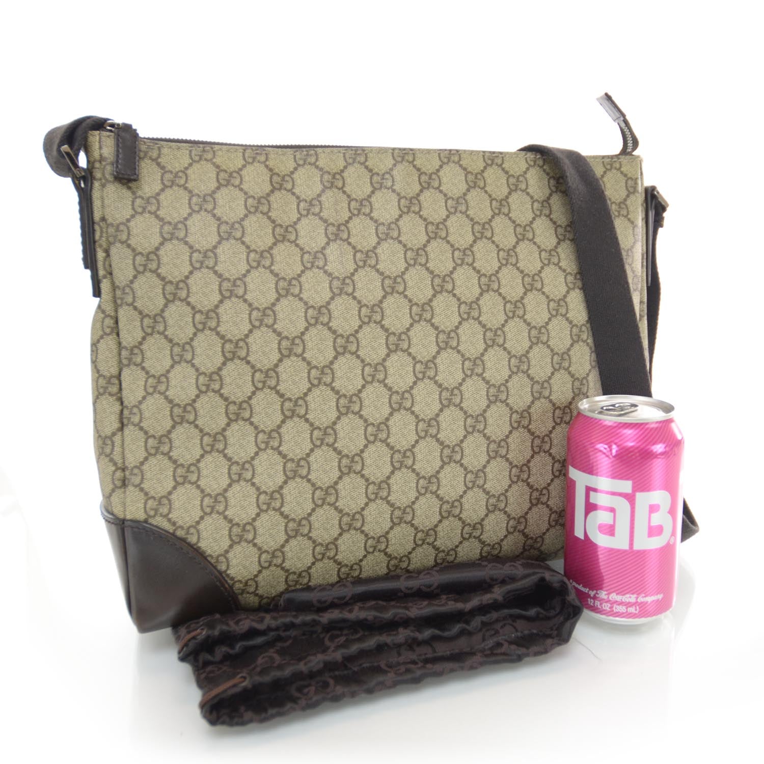 Gucci GG Plus Monogram Messenger 3 of 10