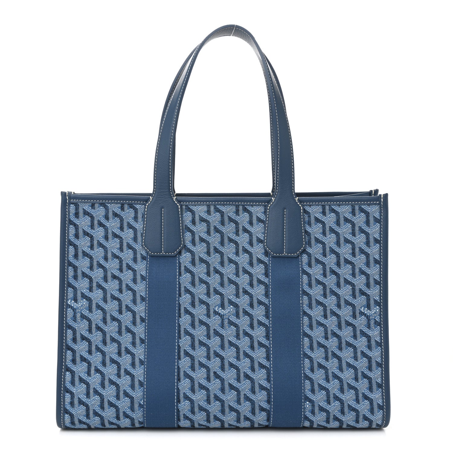 Goyard Goyardine Villette PM Tote Ocean Blue 1 of 10