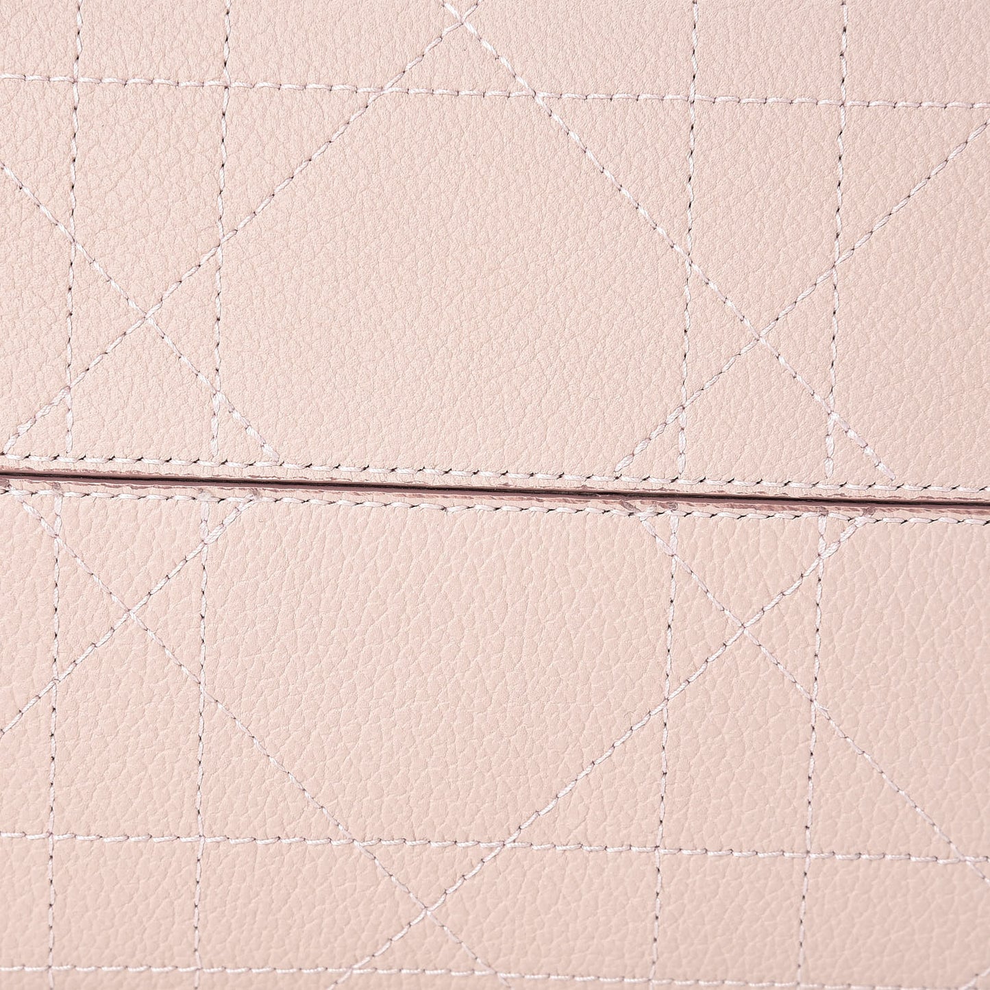 Grained Calfskin Cannage Medium Ultradior Tote Rose Poudre