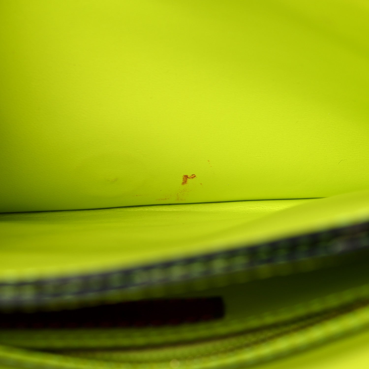 Valentino Garavani Nappa Canvas Camouflage Rockstud Wristlet Clutch Yellow Fluo Green 9 of 15