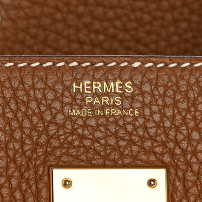 Hermes Togo Birkin 30 Gold 6 of 12