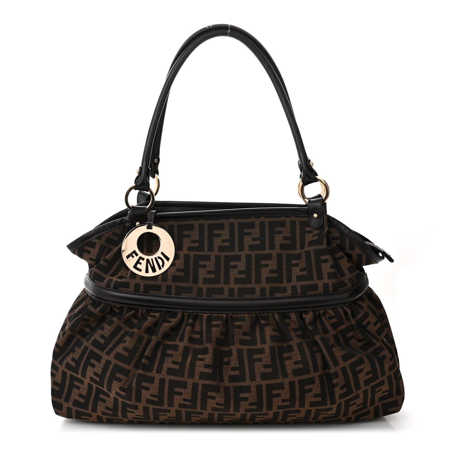 Fendi Zucca Large Chef Tote Tobacco 1 of 11