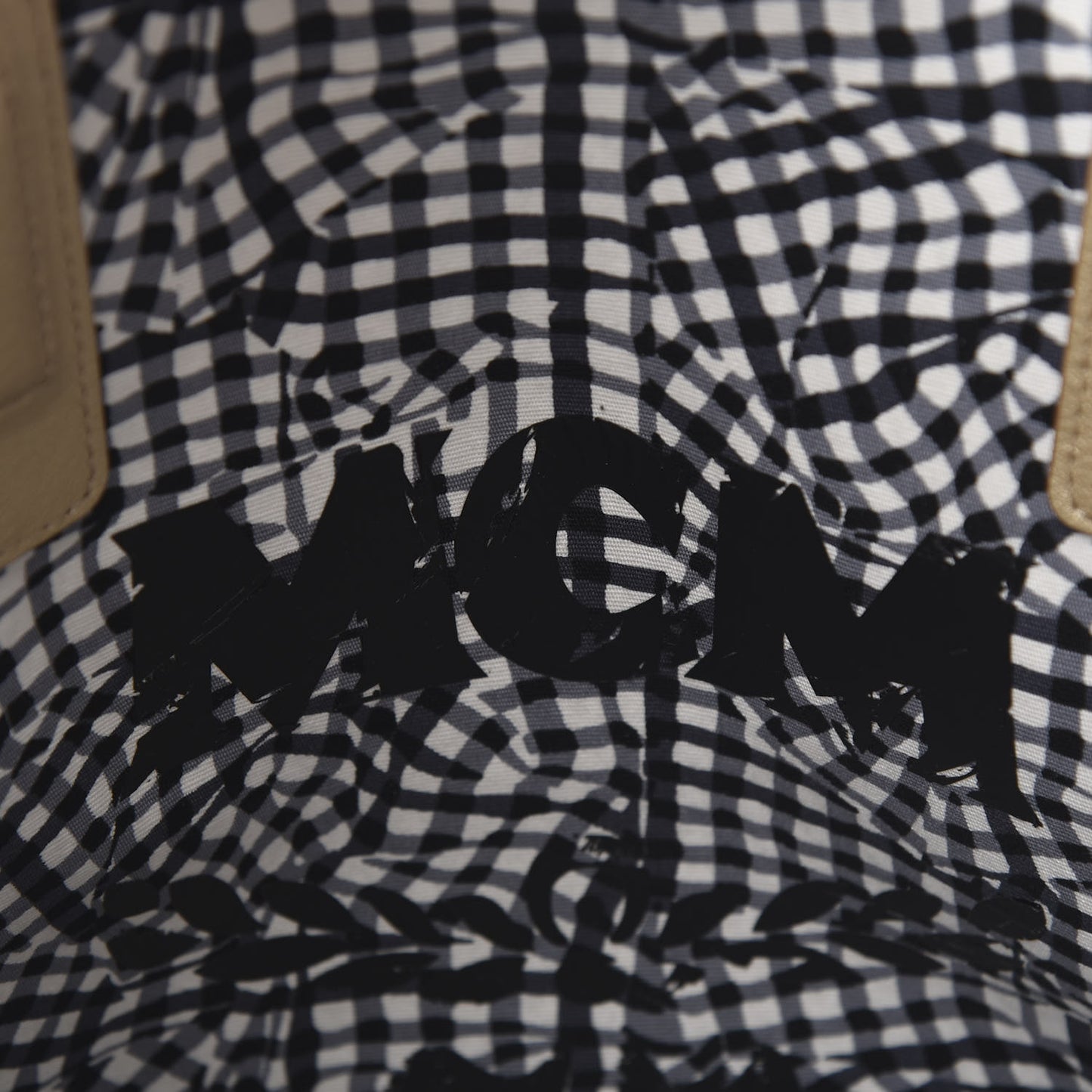 Metallic Visetos Medium Liz Reversible Shopper Tote Gold