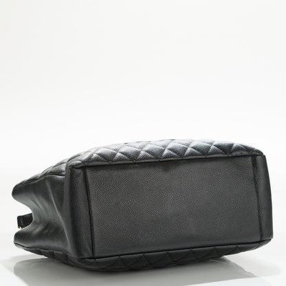 Chanel Caviar Quilted Grand Shopping Tote GST Black 4 of 7