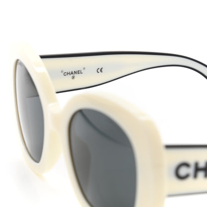Chanel Acetate Sunglasses 71414A White 6 of 7