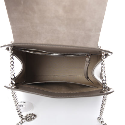 Chloe Shiny Calfskin Medium Annie Shoulder Bag Motty Grey 4 of 8