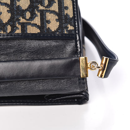 Christian Dior Monogram Flap Navy Blue 8 of 16