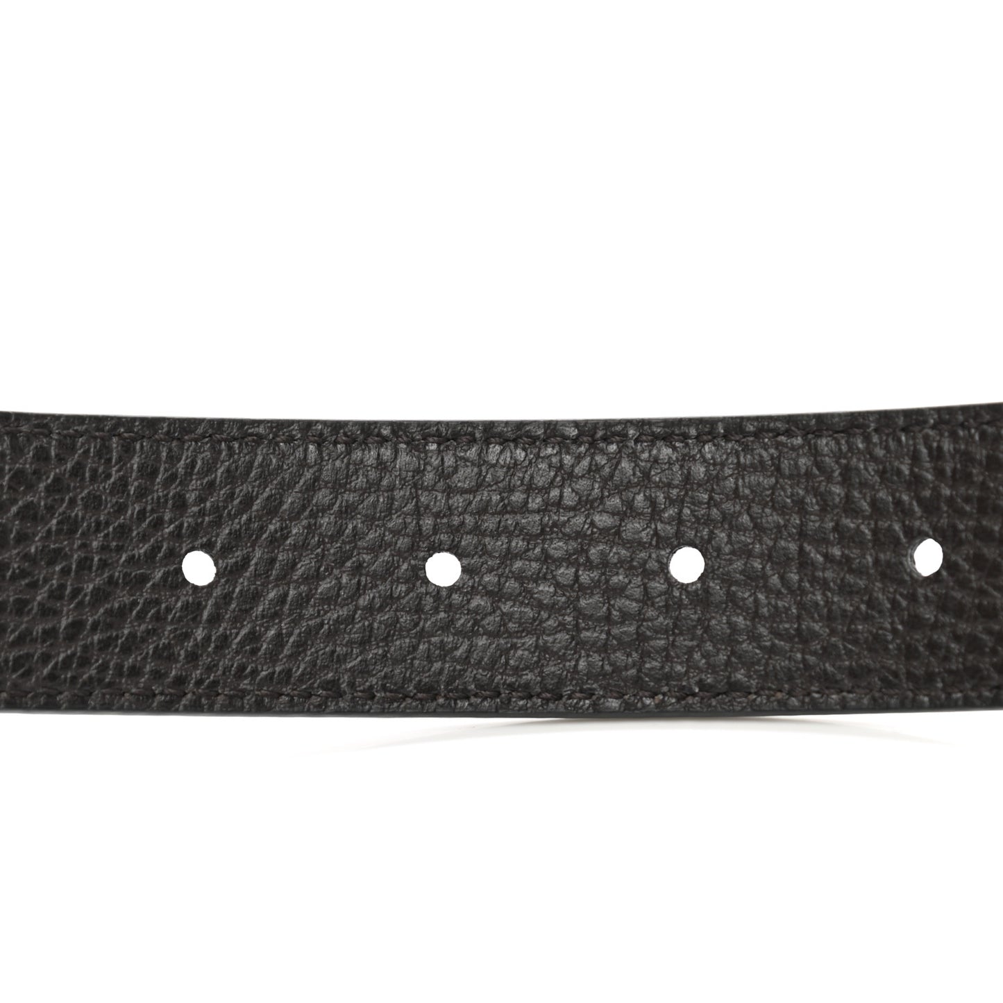 Dollar Calfskin Double G Reversible 30mm Belt 85 34 Black New Acero